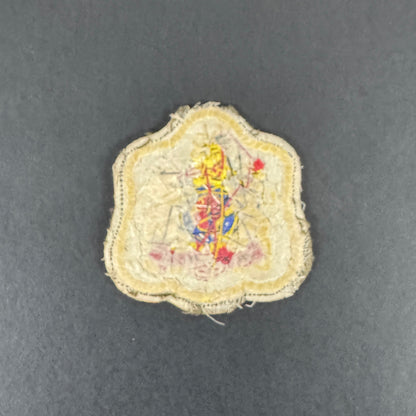 WW2 British Army Royal Armoured Corps Warrant Officer 1 Rank Arm Badge