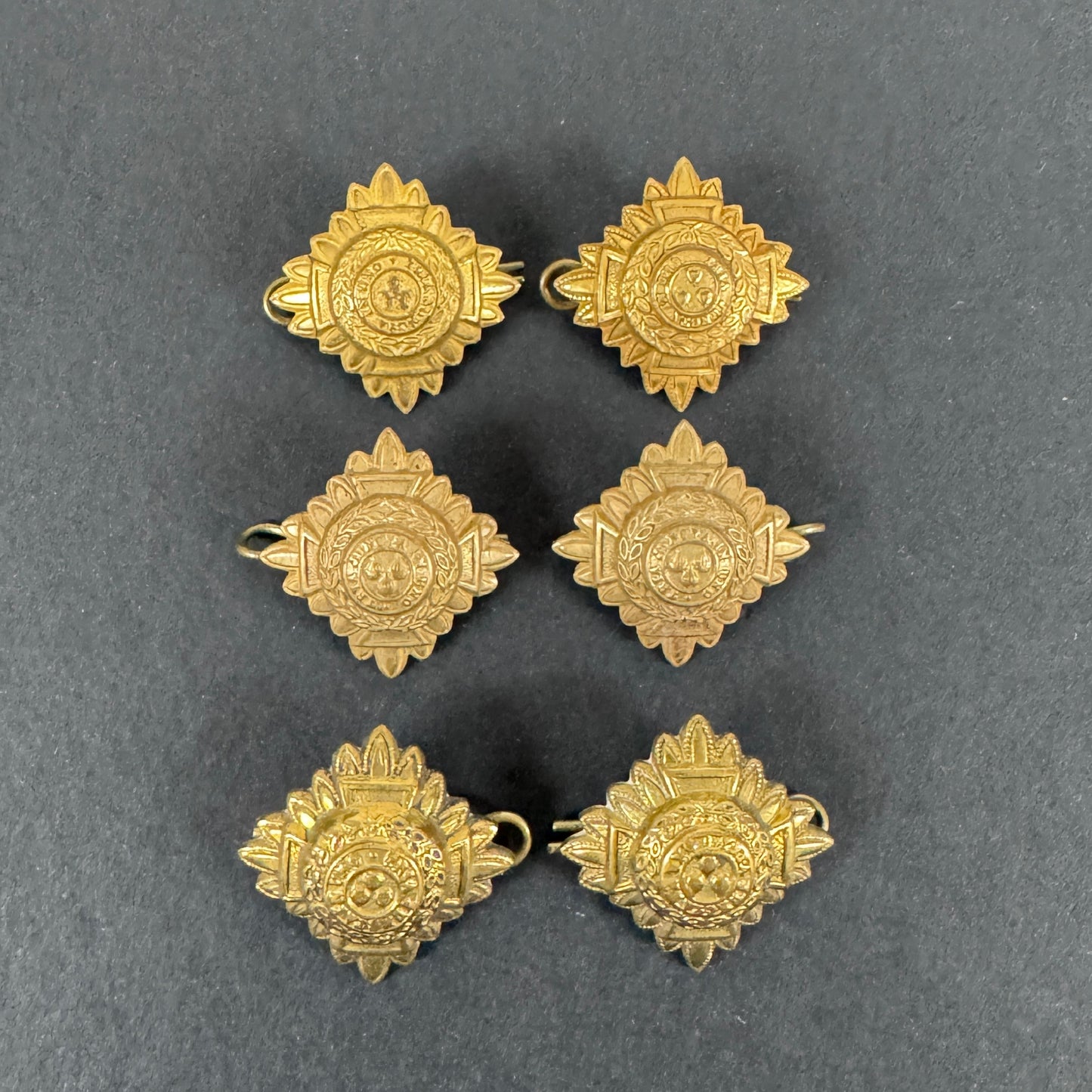 WW2 British Army Captain Bath Star Rank Badges
