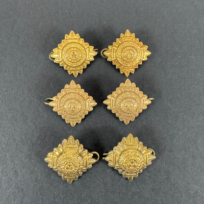 WW2 British Army Captain Bath Star Rank Badges