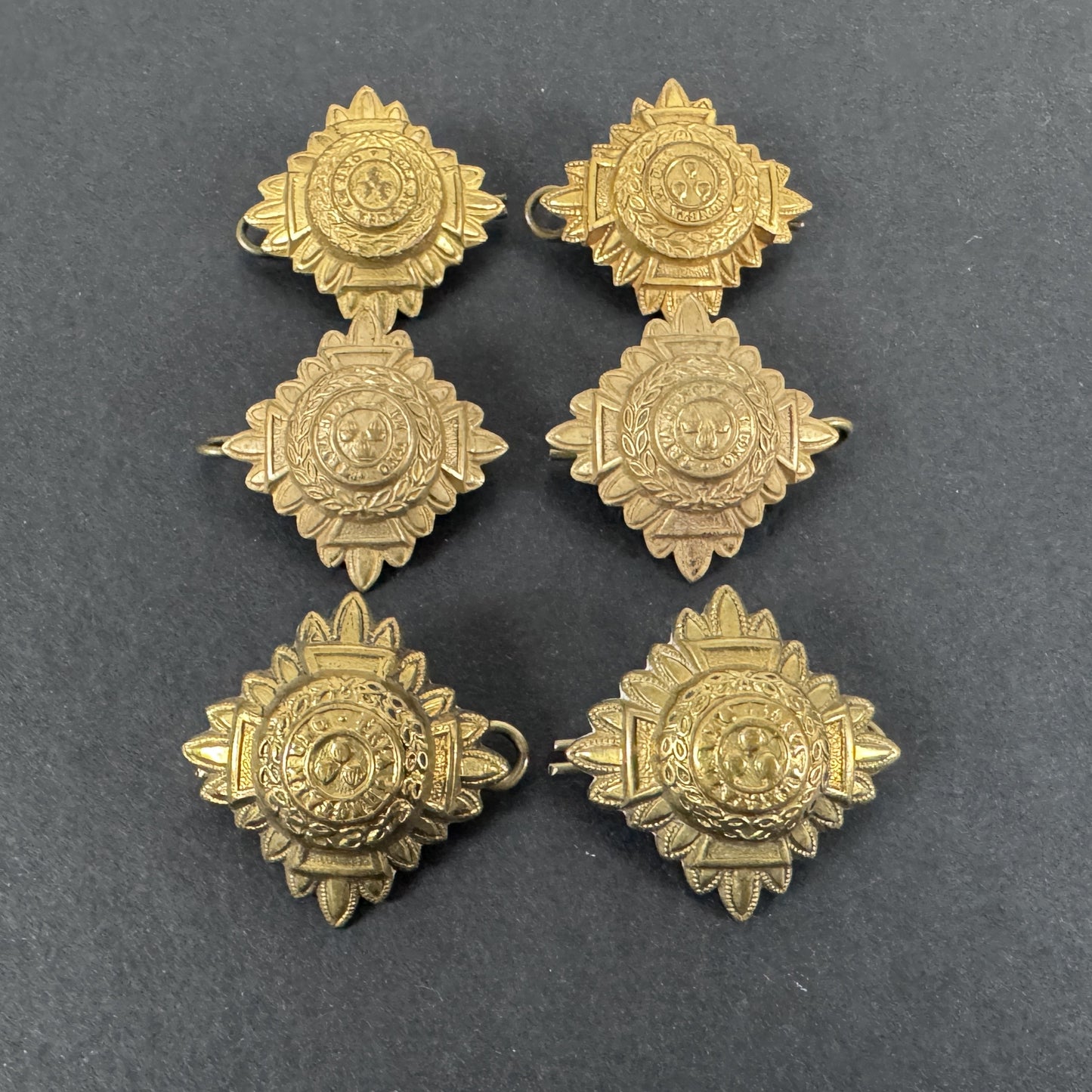 WW2 British Army Captain Bath Star Rank Badges