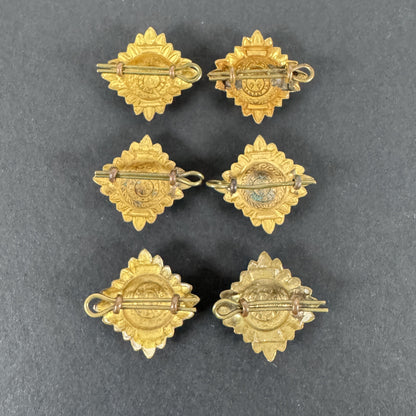 WW2 British Army Captain Bath Star Rank Badges