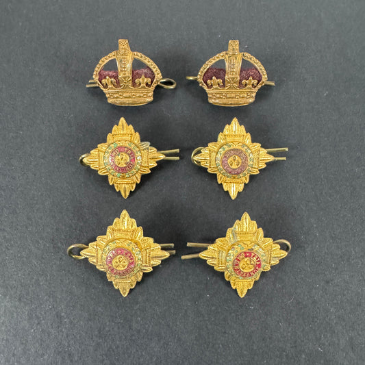 WW2 British Army Colonel Bath Star Rank Badges