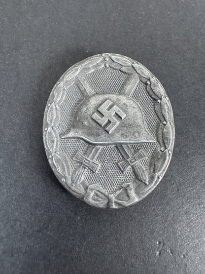 WW2 German 1939 Silver Wound Badge