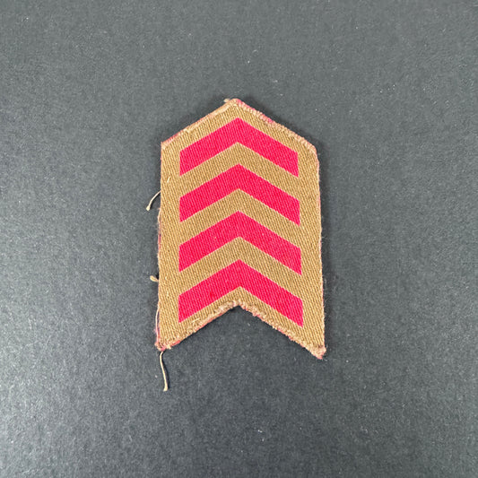 WW2 British Army 2 Year Service Chevron Stripes Badge