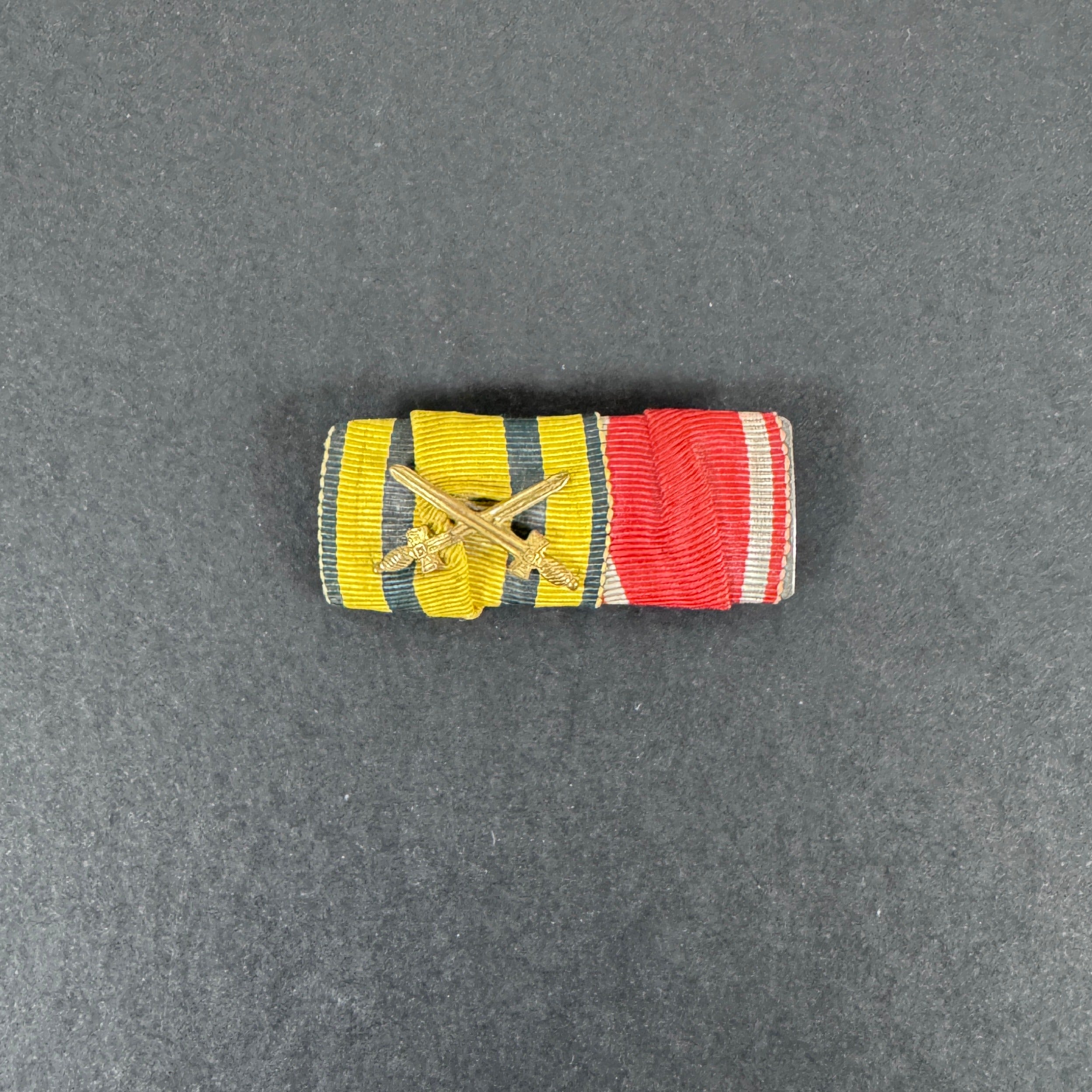 WW1 German Württemberg Bravery Medal Ribbon Bar – Medals-Militaria