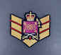 British Army Grenadier Guards Colour Sergeant Rank Badge