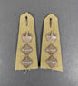WW2 British Army Colonel's Uniform Shoulder Straps Rank Badges