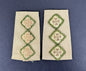WW2 British Army Reconnaissance Corps Captain Rank Slides