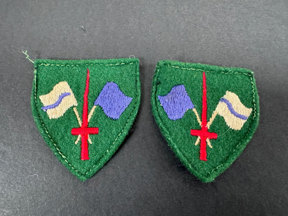 British Army Royal Corps of Signals Training Brigade Formation Signs