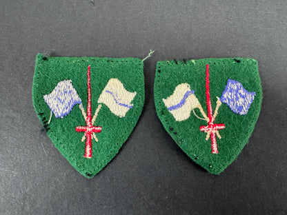 British Army Royal Corps of Signals Training Brigade Formation Signs