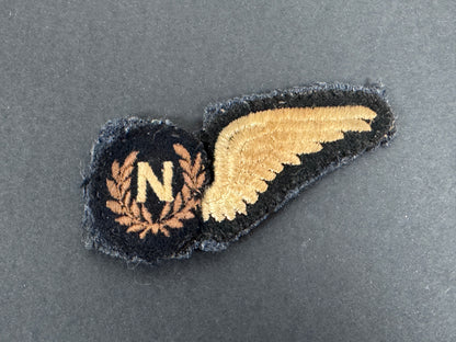 WW2 British Royal Air Force (RAF) Navigator Brevet Wing Badge