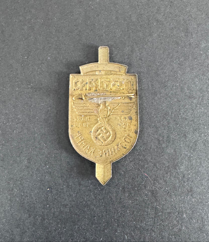 NSDAP Gau Baden 10 Jahre Kampf 1934 Tinnie Badge