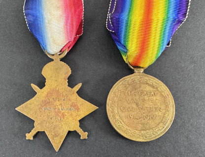 Medaglie di guerra britanniche della prima guerra mondiale - Royal Field Artillery
