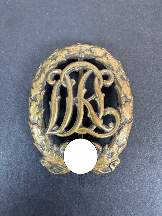 WW2 German DRL Sports Badge 3rd Class by Wernstein