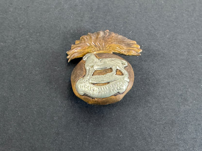 Edwardian British Army Royal Munster Fusiliers Cap Badge