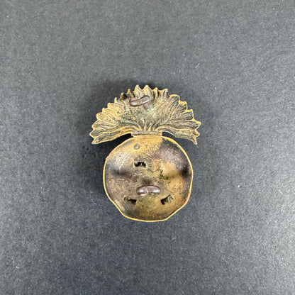 Edwardian British Army Royal Munster Fusiliers Cap Badge
