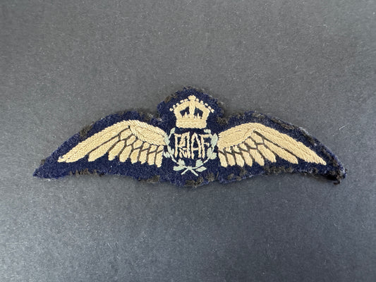WW2 Royal Australian Air Force Pilot Wing Badge