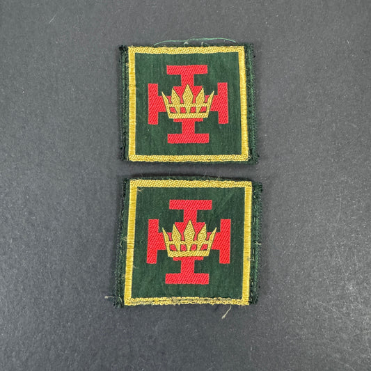 British Army 48th Infantry Division Formation Signs (Pair)