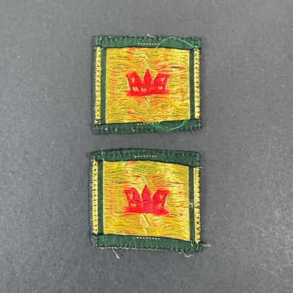 British Army 48th Infantry Division Formation Signs (Pair)
