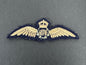 WW2 RAAF Royal Australian Air Force Pilot Wing Cloth Badge