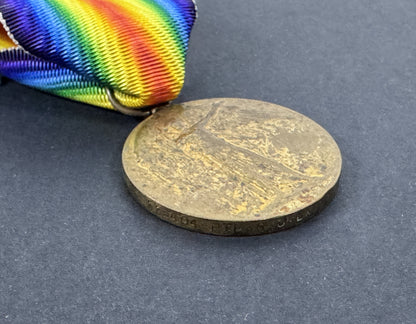Medaglia della vittoria interalleata britannica della prima guerra mondiale - Machine Gun Corps