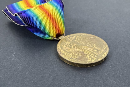 Medaglia della vittoria interalleata britannica della prima guerra mondiale - Reggimento fedele del North Lancashire