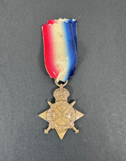 WW1 South African Army 11th Infantry Regiment 1914-15 Star Medal