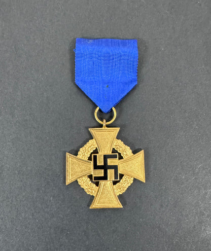 WW2 German Reich 40-Year Long Faithful Service Medal