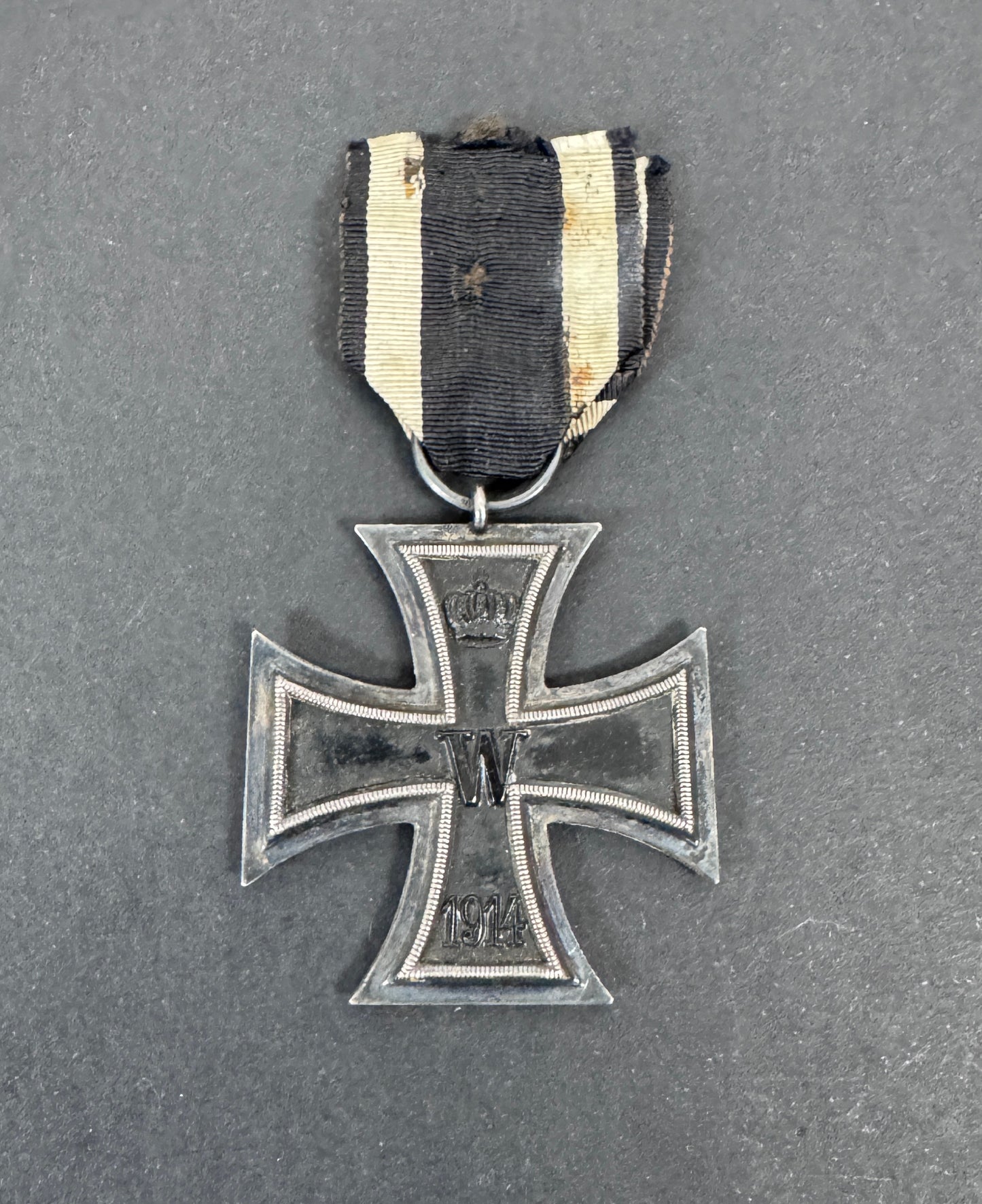 WW1 German 1914 Iron Cross 2nd Class Medal S-W Wagner
