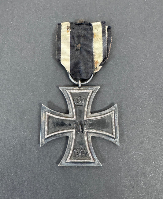 WW1 German 1914 Iron Cross 2nd Class Medal S-W Wagner