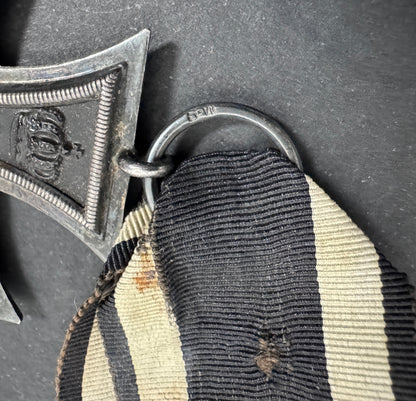 WW1 German 1914 Iron Cross 2nd Class Medal S-W Wagner