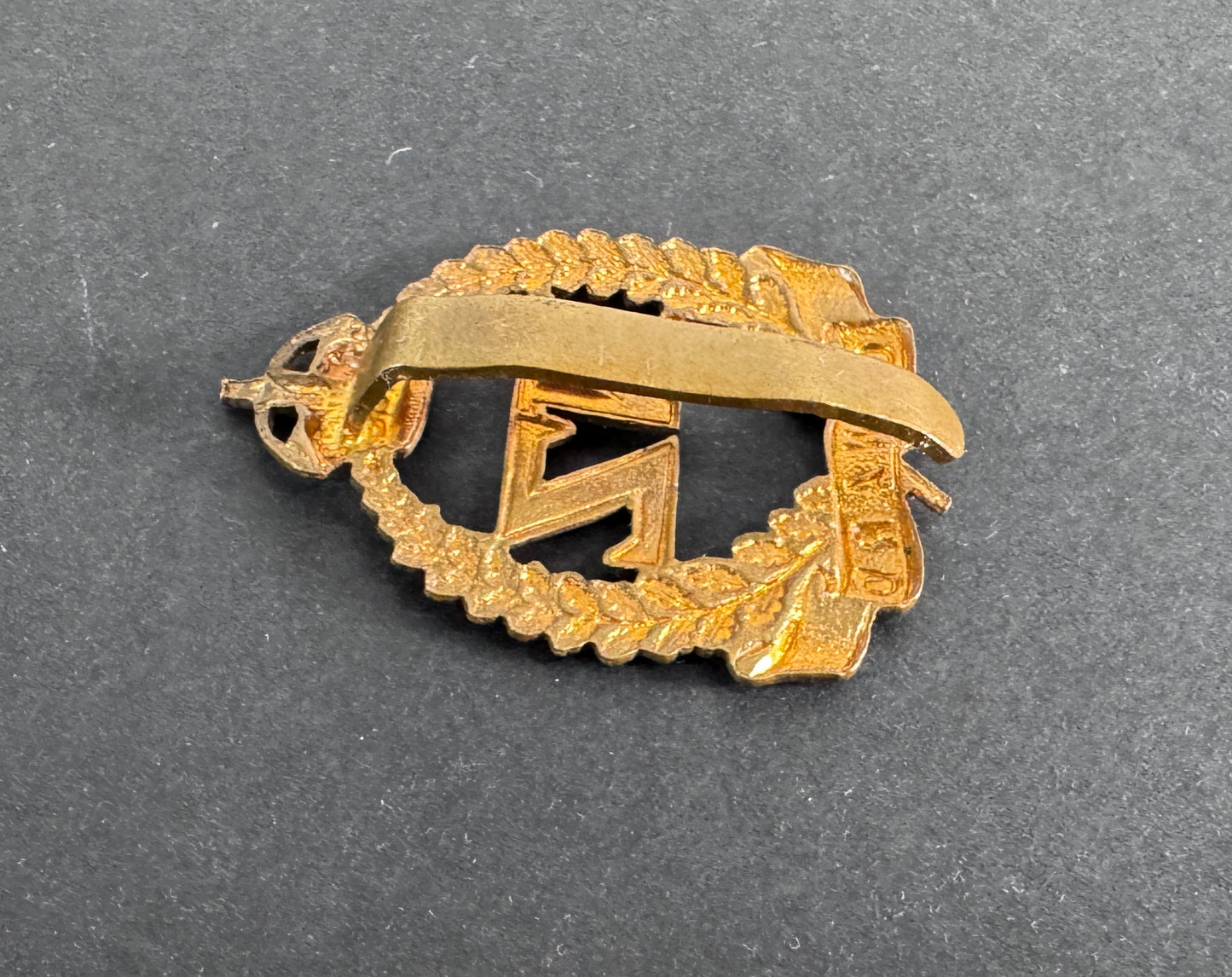 WW1 British Section NZ Expeditionary Force 'Onward' Cap Badge
