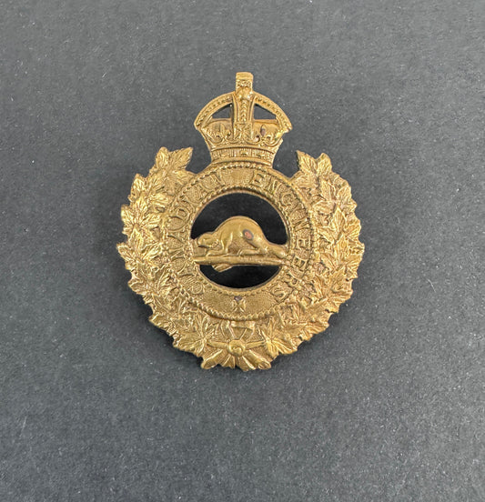 WW1 Canadian (Expeditionary Forces) Engineers Cap Badge