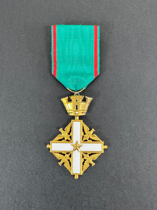 Order of Merit of the Republic of Italy Medal Award OMRI