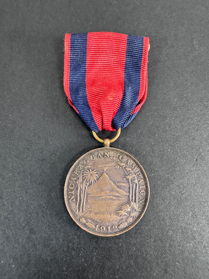 United States Marine Corps First Nicaraguan Campaign Medal 1912