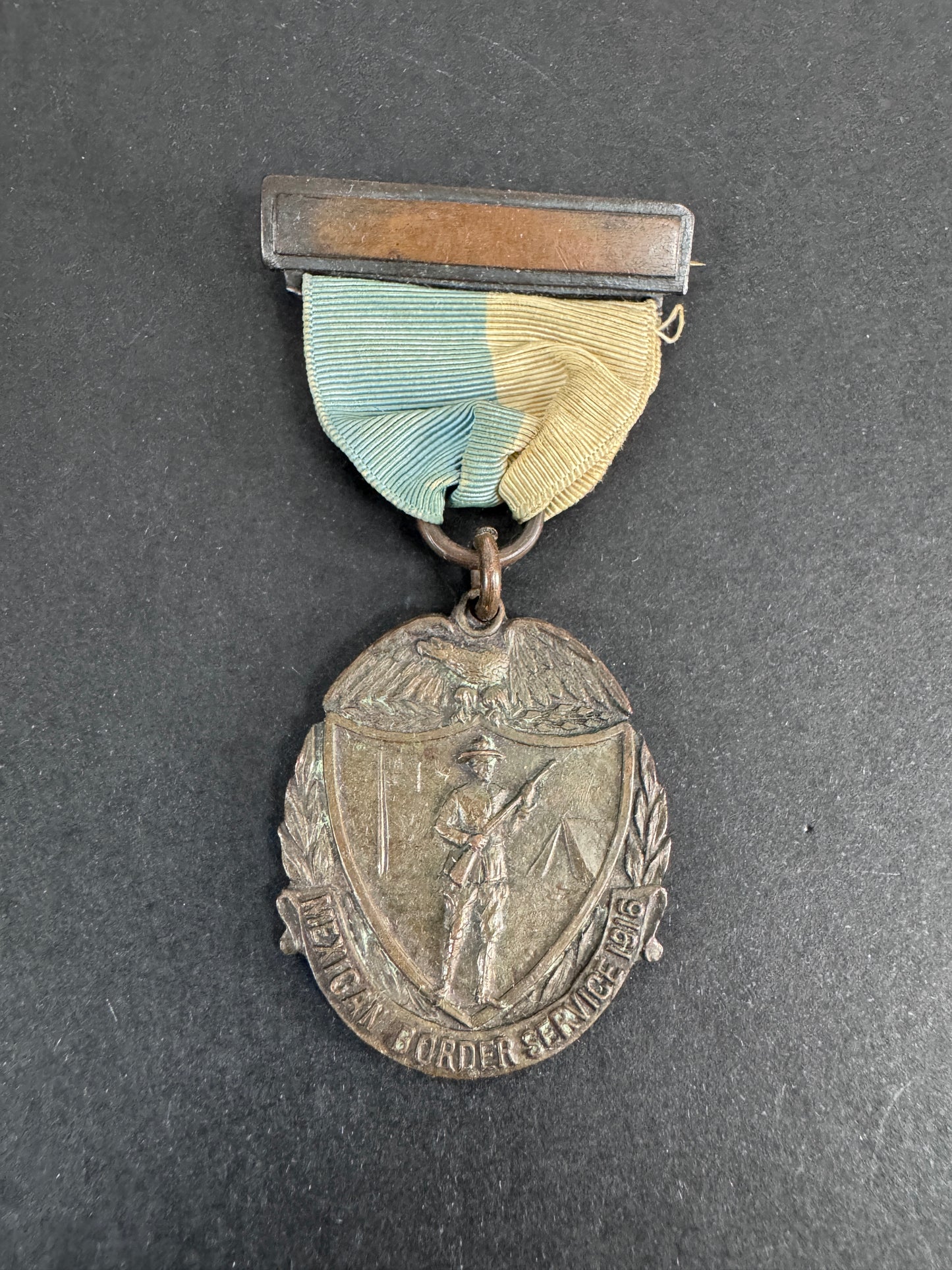 United States Mexican Border Service 1916 Brooklyn Medal