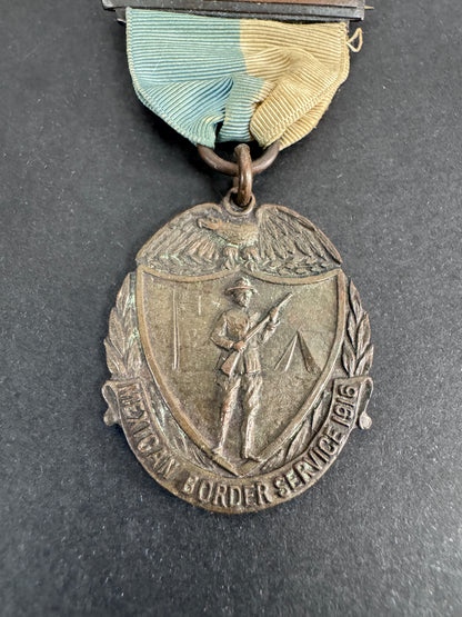 United States Mexican Border Service 1916 Brooklyn Medal