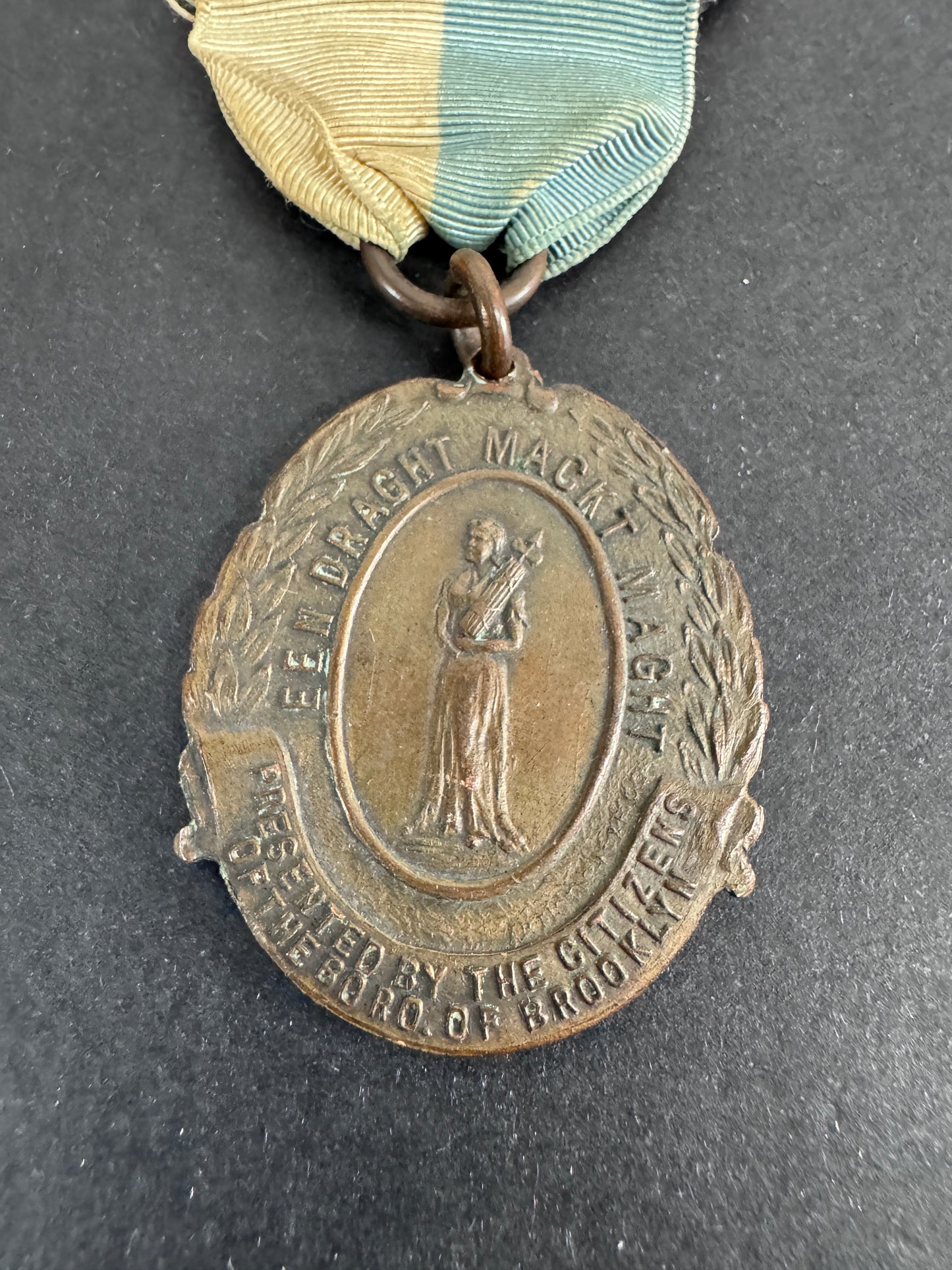 United States Mexican Border Service 1916 Brooklyn Medal