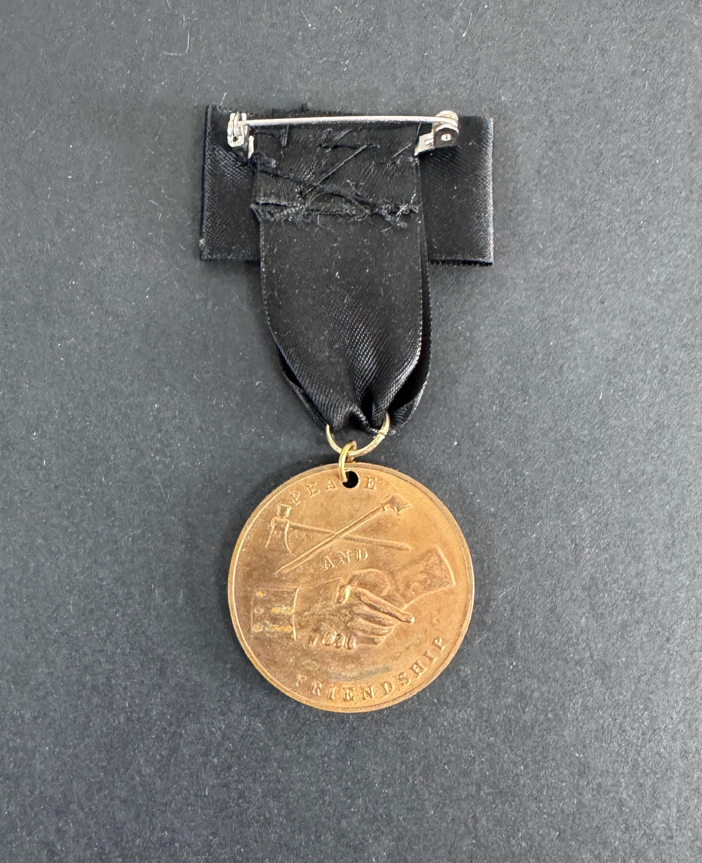 Peace and Friendship Medal, John Tyler, President of the United States