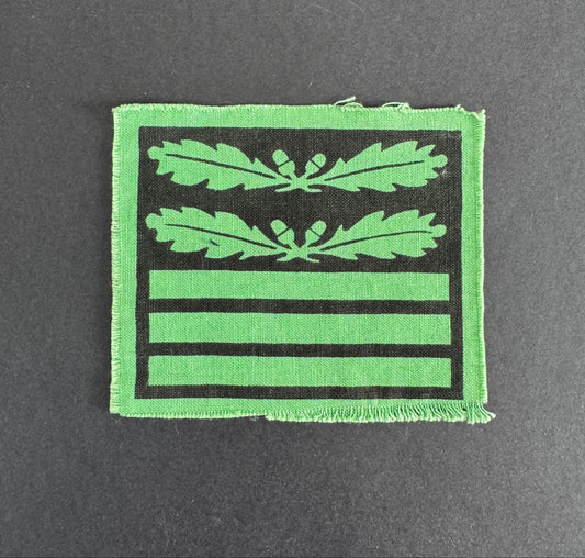 WW2 German Waffen SS Standartenführer Officer's Camouflage Rank Badge