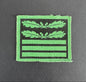 WW2 German Waffen SS Standartenführer Officer's Camouflage Rank Badge