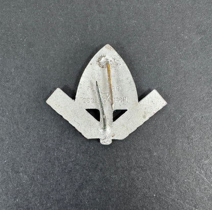 WW2 German RAD Cap Badge F&B 1939