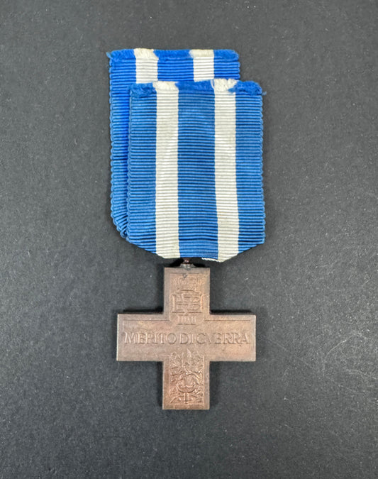 WW1 Italian Croce Merito Di Guerra - War Merit Cross Medal