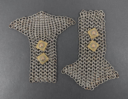 British Army Cavalry Officer's Shoulder Chain Mail Epaulettes