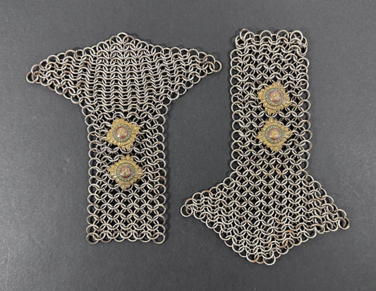 British Army Cavalry Officer's Shoulder Chain Mail Epaulettes