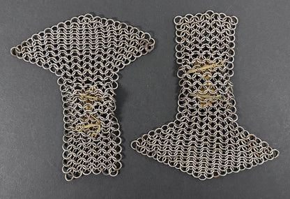 British Army Cavalry Officer's Shoulder Chain Mail Epaulettes