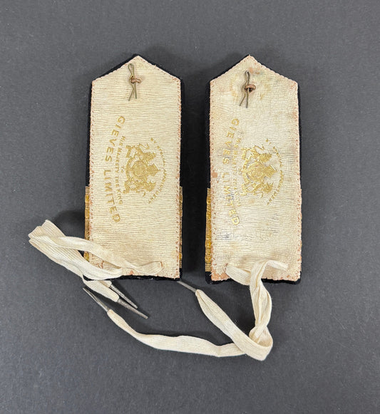 WW2 British Royal Navy Reserve Commodore Shoulder Boards Epaulettes