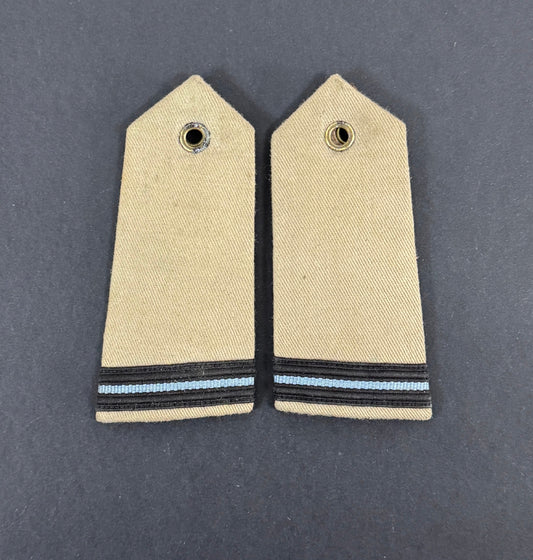 WW2 British Royal Air Force Officer Tropical Shoulder Boards Epaulettes