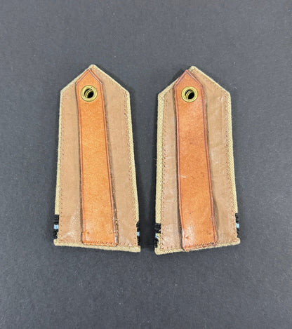 WW2 British Royal Air Force Officer Tropical Shoulder Boards Epaulettes