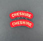 British Army Cheshire Regiment Cloth Shoulder Titles (Pair)
